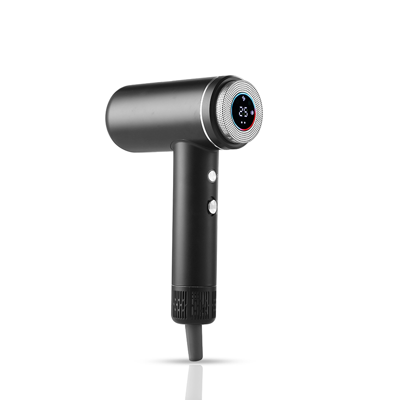 AU707A Secador de pelo lónico BLDC con pantalla LED inteligente de alta velocidad AU707A Secador de pelo lónico BLDC con pantalla LED inteligente de alta velocidad